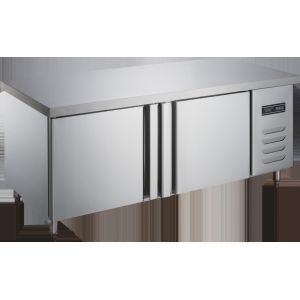240V 2 Door Undercounter Freezer 350L Multiple Function Stable Operation