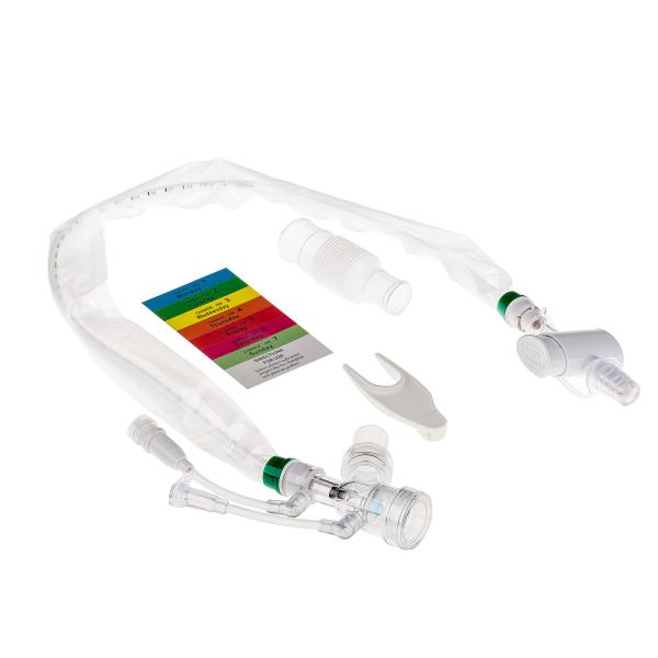 PVC Material Closed Suction System(Y-Piece) 24hours Tracheostomy 14Fr 300mm for