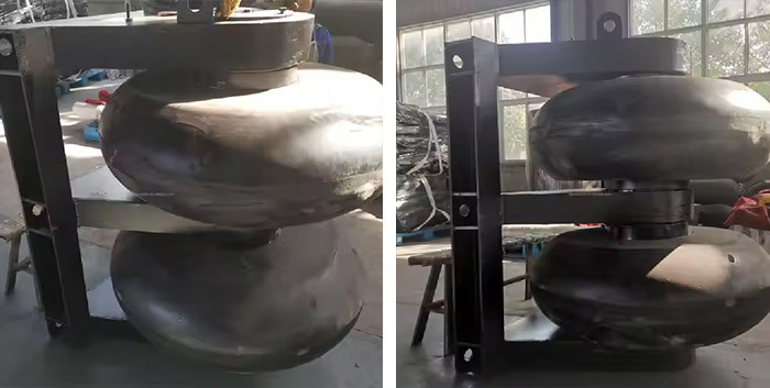 NBR Marine Dock Roller Fenders Shock Absorption
