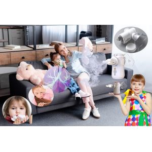 Electric Asthma Mesh Nebulizer Anti Broken No Residue No Blockage