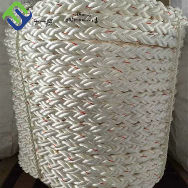 8 Strand Monofilament Polypropylene Rope Towing Ship Mooring Lines