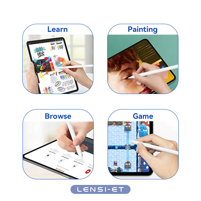 Bluetooth Electronic Stylus Pen For Apple Ipad White Active Stylus Digital Pen