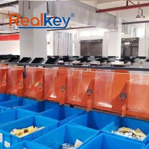 Automated Parcel Sorting Machine With Personalized Tray Design High Load