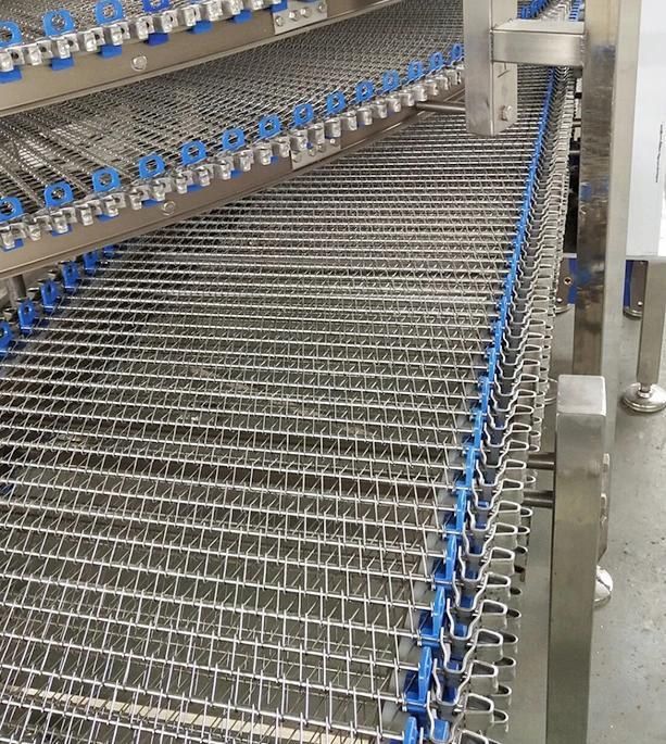 High Quality Spiral Cooling Conveyor System Tower for Food Transpoting Sale