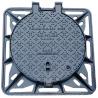 Buy cheap Heavy Duty Ductile Iron Manhole Cover And Frame 54kg Anti Slip EN124 from wholesalers
