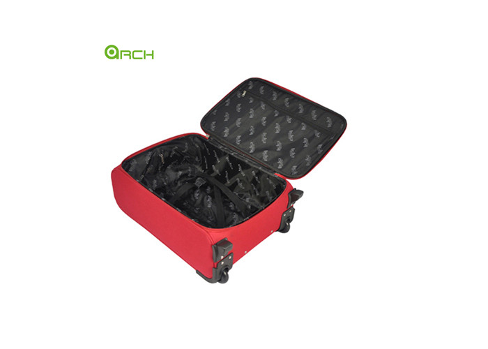 600D Polyester Skate Wheels Carry On Luggage With Front Pocket