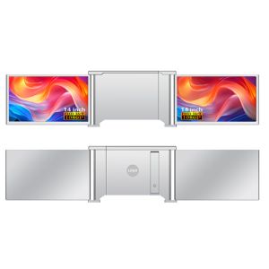 China Dual 14-Inch FHD Laptop Monitor Compatible With 13.5-16.5-Inch Laptops Dual Type-C Supporting Audio Video Mini HDMI HDR on sale China Dual 14-Inch FHD Laptop Monitor Compatible With 13.5-16.5-Inch Laptops Dual Type-C Supporting Audio Video Mini HDMI HDR on sale