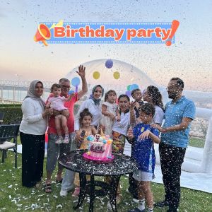 Giant Clear Inflatable Bubble Tent with 3m Diameter and 2m Tunnel for Kids