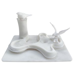 Smooth Surface SLS 3D Printing Plastic Customizable CNC Machining