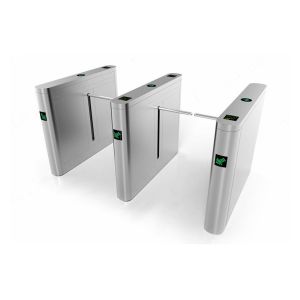 Flow Access Control Turnstile Barrier Gate Fingerprint Face Recognition System