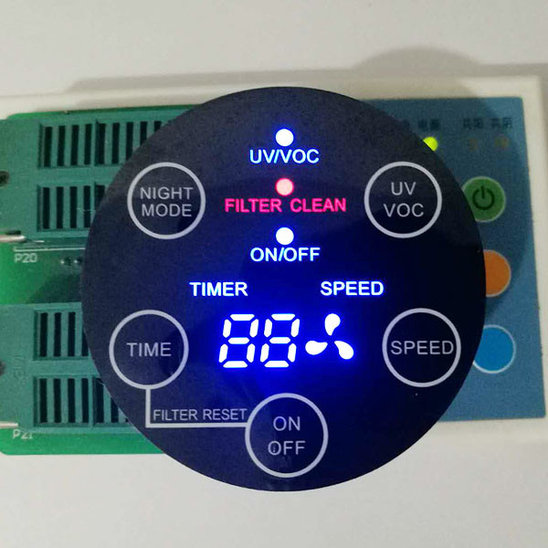LED Custom Blue Color 7 Segment Digital Display Module For Kitchen TV