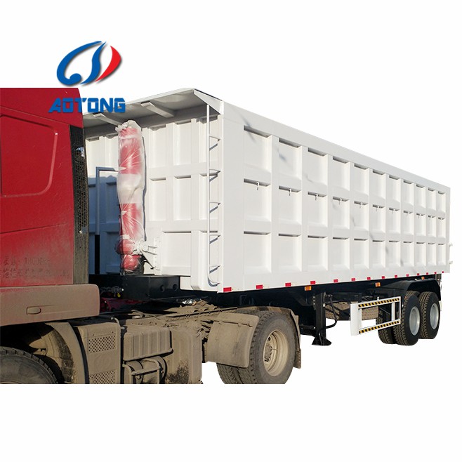 Low Bed Deck Dimension of 12000X2500X1500mm Dump Semi Trailer for Australia Market