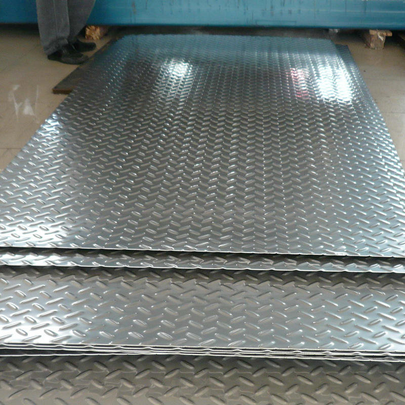 Hot Rolled Checkered Sheet 201 304 304L 316 316l Dimpled Stainless Steel Plate