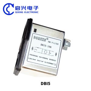 DBI5 IEC Socket Power Filter With Fuse And Switch 1A-10A EMI Line Filter