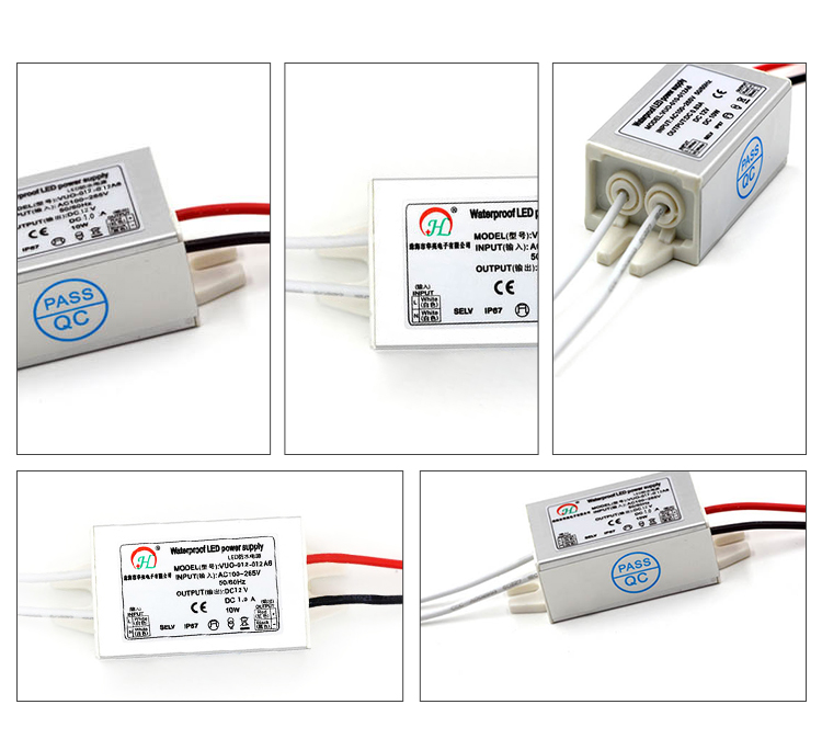 Small power supply 12v 1a waterproof constant voltage 12 v 1amp led lighting drivers aluminum mini led driver 12w