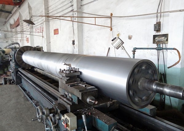 Paper Machine Seamless Steel Pipe Stretching Roller With PU Covered