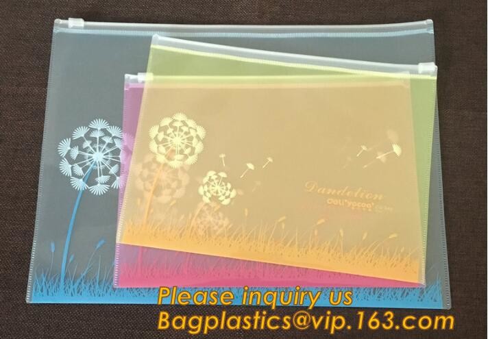 Plastic Bag OEM Custom PVC Loop Handle Image Printed Plastic Shopping Bag,Promotional Clear Waterproof Plastic Cosmetic