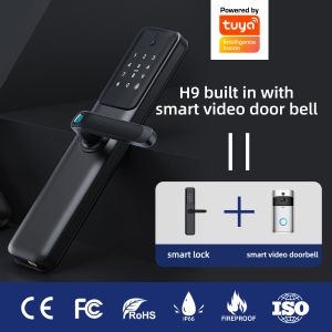 Tuya Smart Door Lock with 3D Face Recognition and Fingerprint