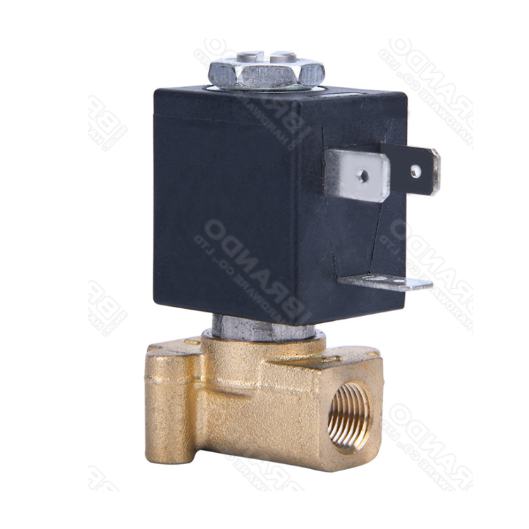3 Way Brass Solenoid Valve 24V 110V 220V For Espresso Coffee Maker