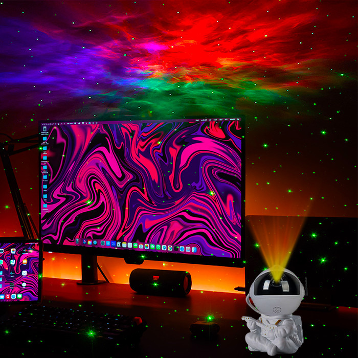 ROHS Bedroom Space Roof Projector , Nebula Universe Projector For Room