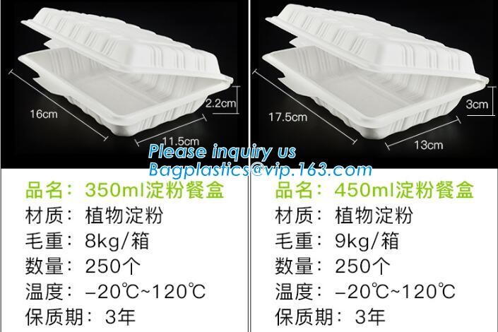Meal Prep Containers Free Sample Bento Lunch Box Biodegradable Food Container Plastic Wheat Straw Lunch Box bagplastics