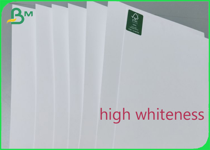 100% Wood Pulp White Cardboard For Calendar & Packaging 230g - 400g