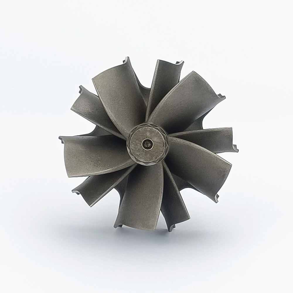 MS-TECH Turbo GT30R Reverse Turbine Wheel Shaft Ind 60mm Exd 55mm Blades 5+5
