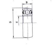 OD90mm Self Aligning SC200 Spherical Ball Bearings