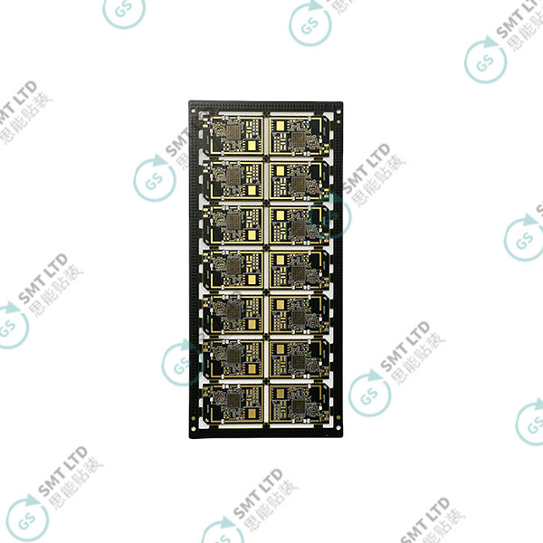 Quality 4 Layers 0.8mm Thick PCB with Laser Blind Hole and Three Sides Half Orifice Plate for sale