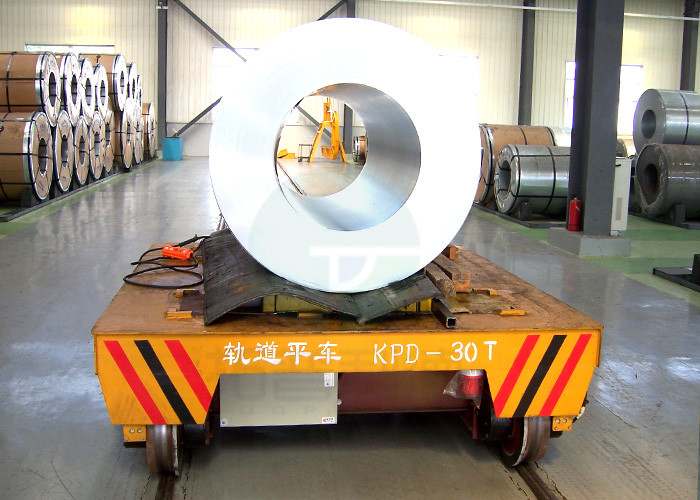 1-50 Ton Factory Transport Steer Rail Transfer Copper Coil Vehicle