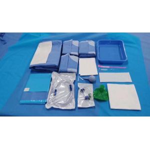  Blue C Section Surgical Drape Waterproof Design with PP Material Manufactures