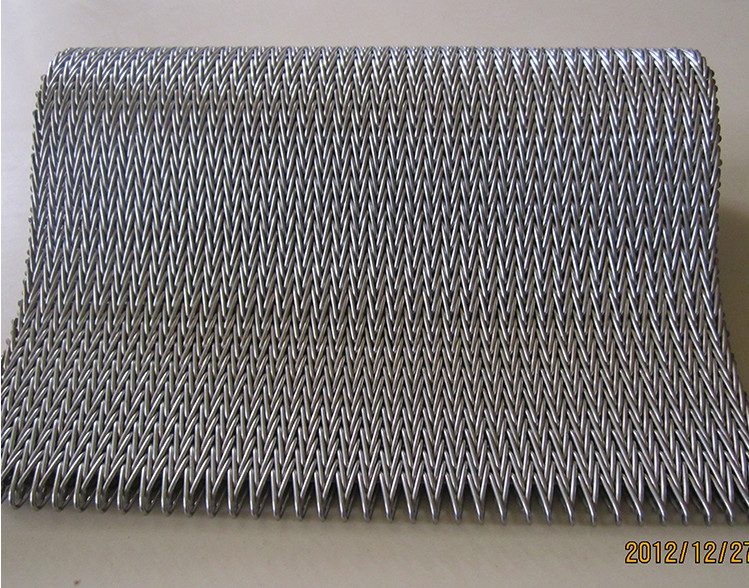 Durable Wire Mesh Plate Conveyor Belt Alkali Resistant Lightweight ISO9001