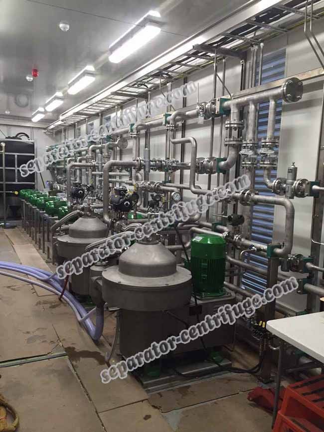 3 Phase Oil Centrifuge Machine Fuel Oil Hadling System Disc Diesel Oil Centrifuge