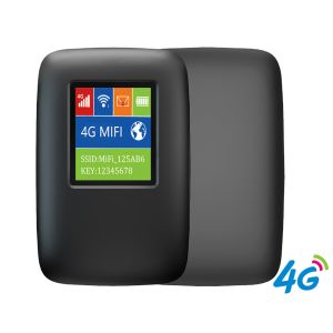 China IEEE802.11 B / G /N MIFI Router with screen, sim card support . LTE 4G mifi router on sale