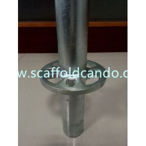  Galvanized scaffolding ringlock system Q235 Q345 base collar basic socket with 200mm 240mm 280mm 300mm for sale Manufactures