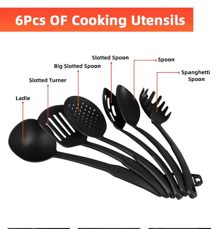 Mordern Style 13 Piece Black Cast Iron Pan Set Non Stick Coating