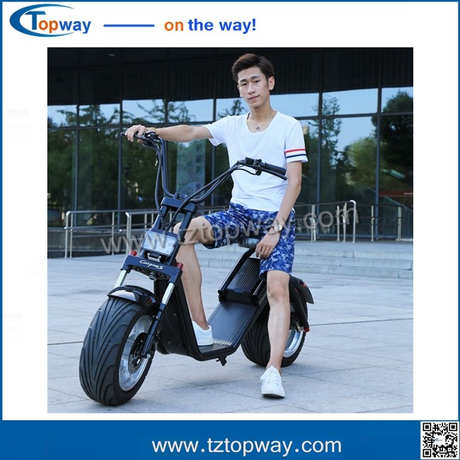Original Factory 72V12H 1200W Citycoco eec Electric Scooter Model citycoco/seev/woqu