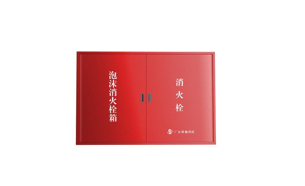 Metal Enclosure Fire Fighting System Foam Hydrant Cabinet with Glass Door