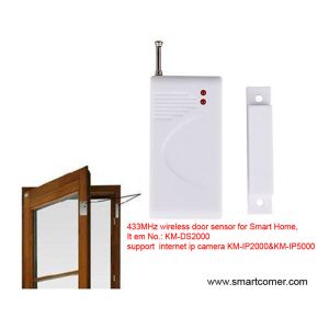  COMER 433MHz Digital Window/Door magnetic alarm detector for home ip camera system Manufactures