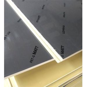 High Hardness UV Resistance Black Gloss Mdf Panels