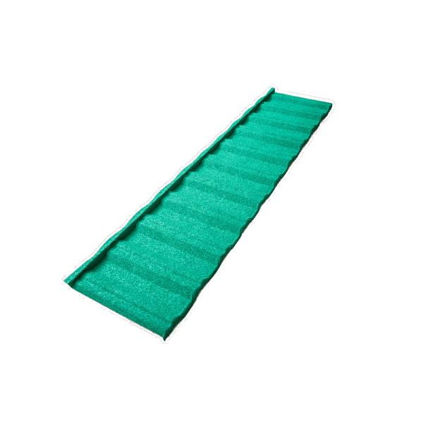 0.45mm aZ100 Elite Metal Tile South Africa Colorful Stone Coated Tile 50years