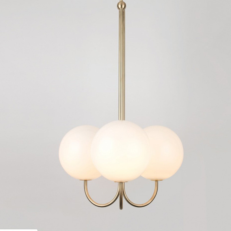 Elegant Glass Balls Pendant Lamp Dining Room Kitchen Restaurant Angle Pendant Light(WH-GP-151)