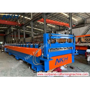 China Customized Roof Panel Roll Forming Machine With The Design As Your Required on sale