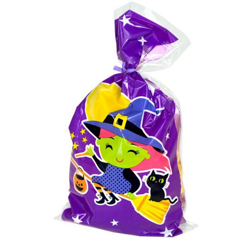 Food Grade Plastic Packaging Treat Bags , Cellophane Easter Treat Bags