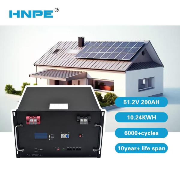Pinsheng 24v 48v 200ah Rack Mount Server Rack Lifepo4 Battery Pack, off Grid