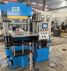  Semi Automatic 2RT Rubber And Silicone Vulcanizing Press Mold Machine For Rubber Gasket Manufactures