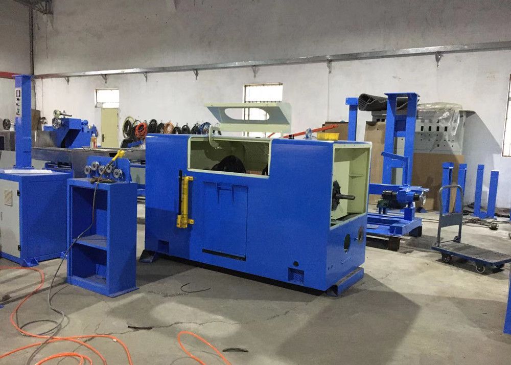 Coper Double Twisting Machine Stranding Bunching Machinery For Multi-Strand Cored Wire Cable