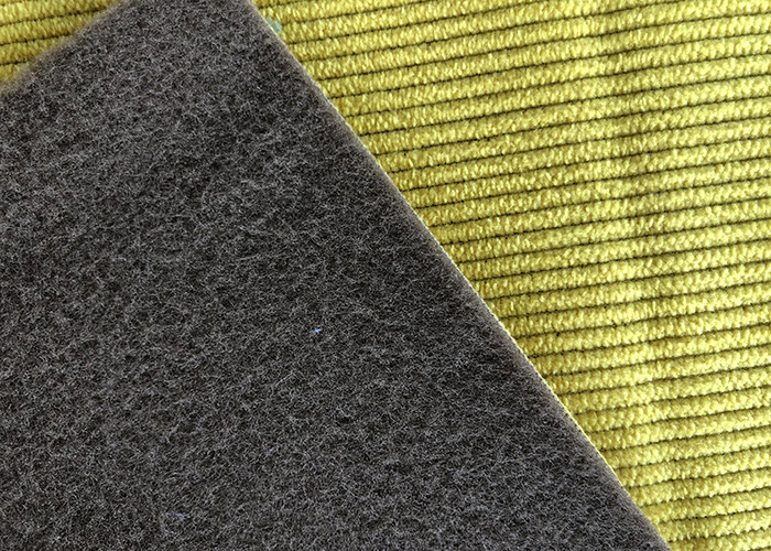 Stripe Polyester Sofa Velvet Upholstery Fabric