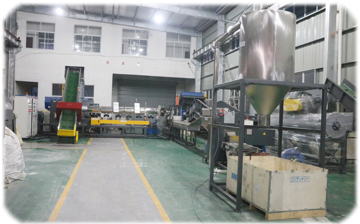 300-1500kg/H Plastic Washing Recycling Machine 120kw HDPE Washing Line