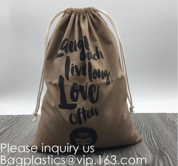 Cotton Drawstring Bags Muslin Bag Sachet Bag for Wedding Party Home Supplies